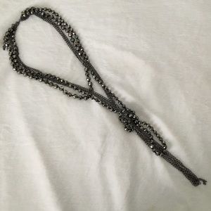 Fun knot statement necklace